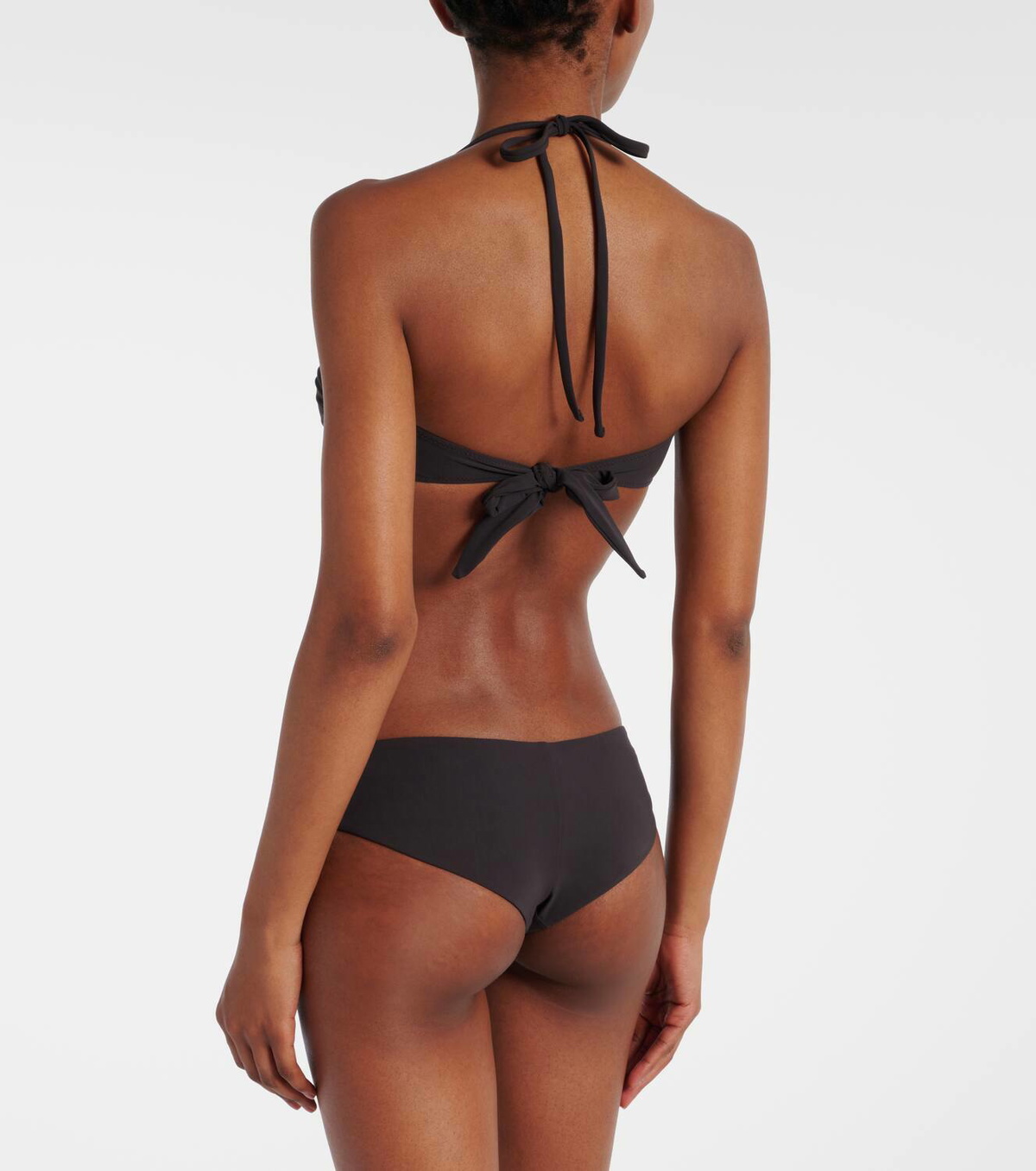 Brunello Cucinelli Monili bandeau bikini top