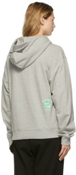 SJYP SSENSE Exclusive Grey Sambypen Edition Zip Up Hoodie