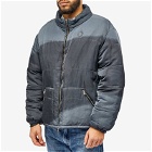 Noma t.d. Men's Hand Dyed Puffer Jacket in Black