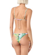 MC2 Saint Barth Patch Flower Print Swim Briefs