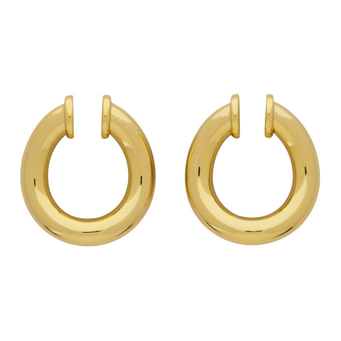 Photo: Portrait Report Gold Mini Twist Ring Ear Cuffs