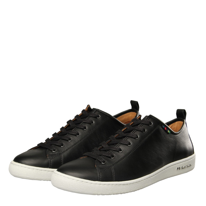 Photo: Leather Trainer - Black