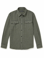 A.P.C. - Leo Checked Cotton-Blend Shirt - Green
