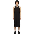 Champion Reverse Weave Black Central Script Logo Tank Dress