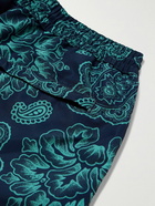 Paul Smith - Straight-Leg Mid-Length Paisley-Print Recycled Swim Shorts - Blue