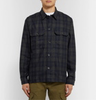 Norse Projects - Kyle Checked Wool-Blend Overshirt - Blue