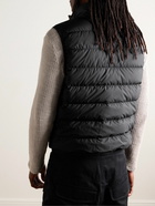 Moncler - Contrin Slim-Fit Logo-Appliquéd Quilted Shell Down Gilet - Black