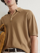 Boglioli - Cotton-Piqué Polo Shirt - Brown
