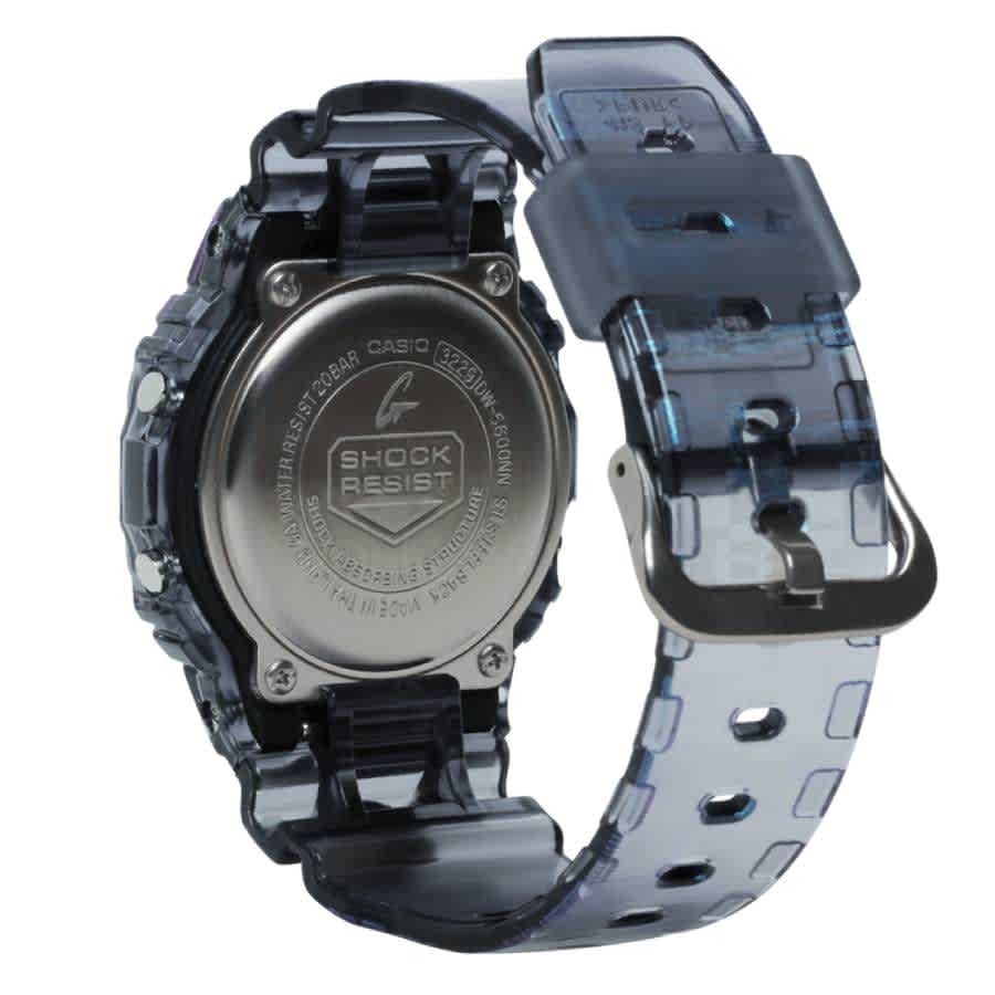 Casio G-Shock 5600 Alarm Quartz Digital Black Dial Watch DW-5600NN-1DR