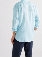 LORO PIANA - Linen Shirt - Blue - L