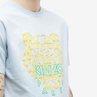 Kenzo Men's Actua Summer Tiger Classic T-Shirt in Light Blue