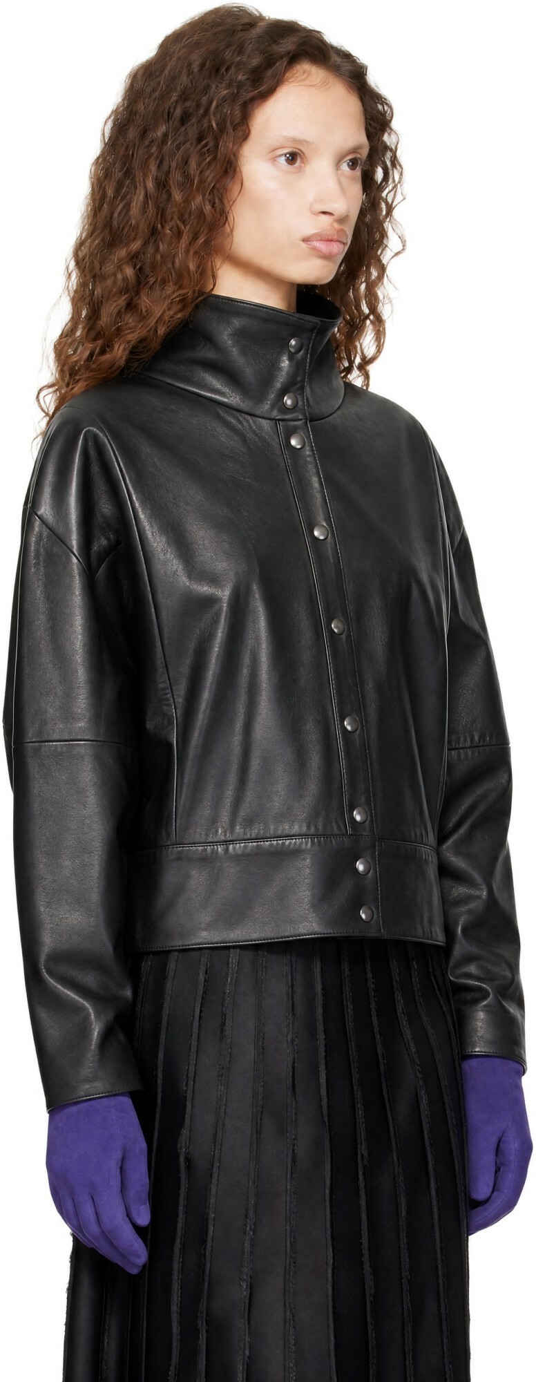 Nicklas Skovgaard Black Felicity Leather Jacket