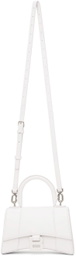 Balenciaga White Hourglass Bag