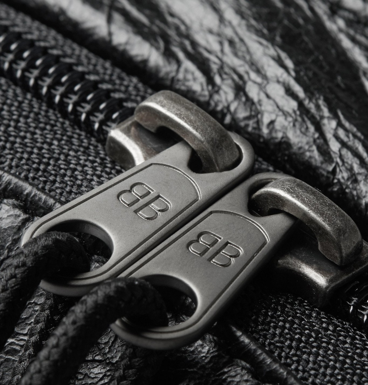 balenciaga arena leather backpack Balenciaga - Arena Logo-Print Crinkled-Leather Backpack