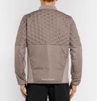 Nike Running - AeroLoft Perforated Quilted Shell Jacket - Men - Brown
