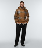 Burberry - Checked jacquard hoodie