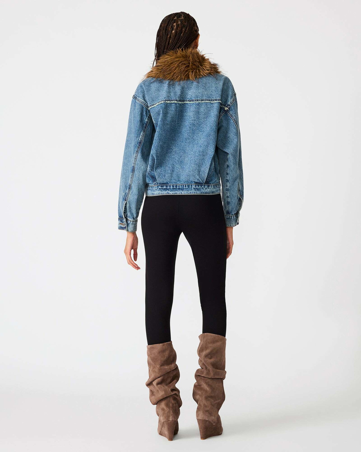 Steve Madden Smarky Jacket in Denim