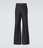 Loewe High-rise wide-leg jeans