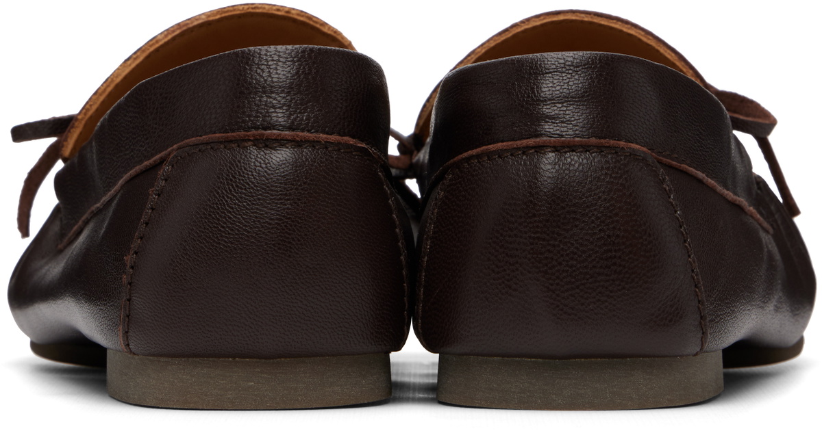 A.P.C. Brown 'Les Mocassins Souples' Loafers