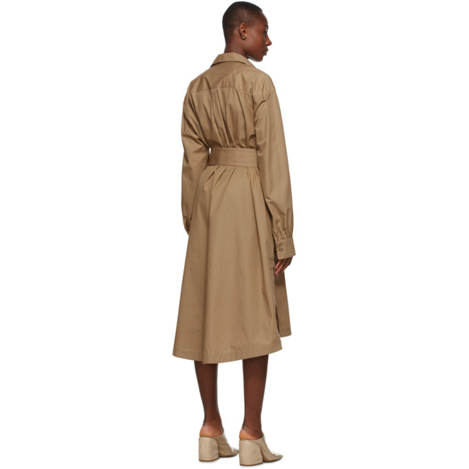 Rika Studios Khaki Fonda Trench Dress