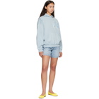 ANINE BING Blue Harvey Hoodie