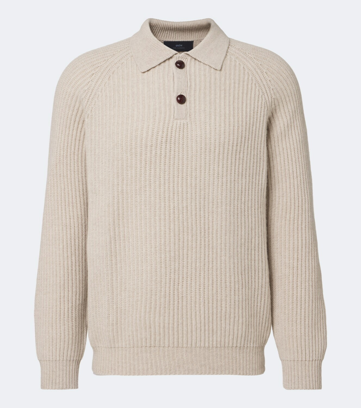 Arch4 Mr Darius cashmere polo sweater