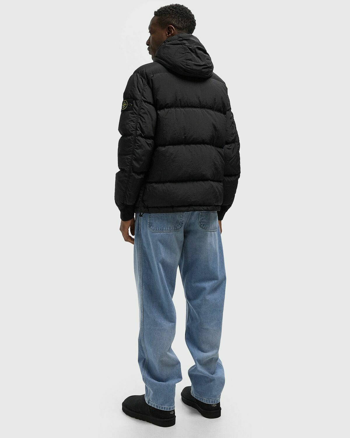 Stone Island JACKET Black Mens Down & Puffer Jacket