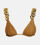 Same Gold Chain bikini top