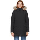 Kanuk Black Faux-Fur Lea Jacket