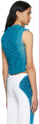 Chet Lo SSENSE Exclusive Blue The Leeloo Tank Top
