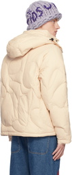 KidSuper Off-White Kissing Down Jacket