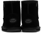 EMU Kids Black Wallaby Mini Boots