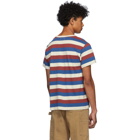 Visvim Multicolor Striped A-Line T-Shirt