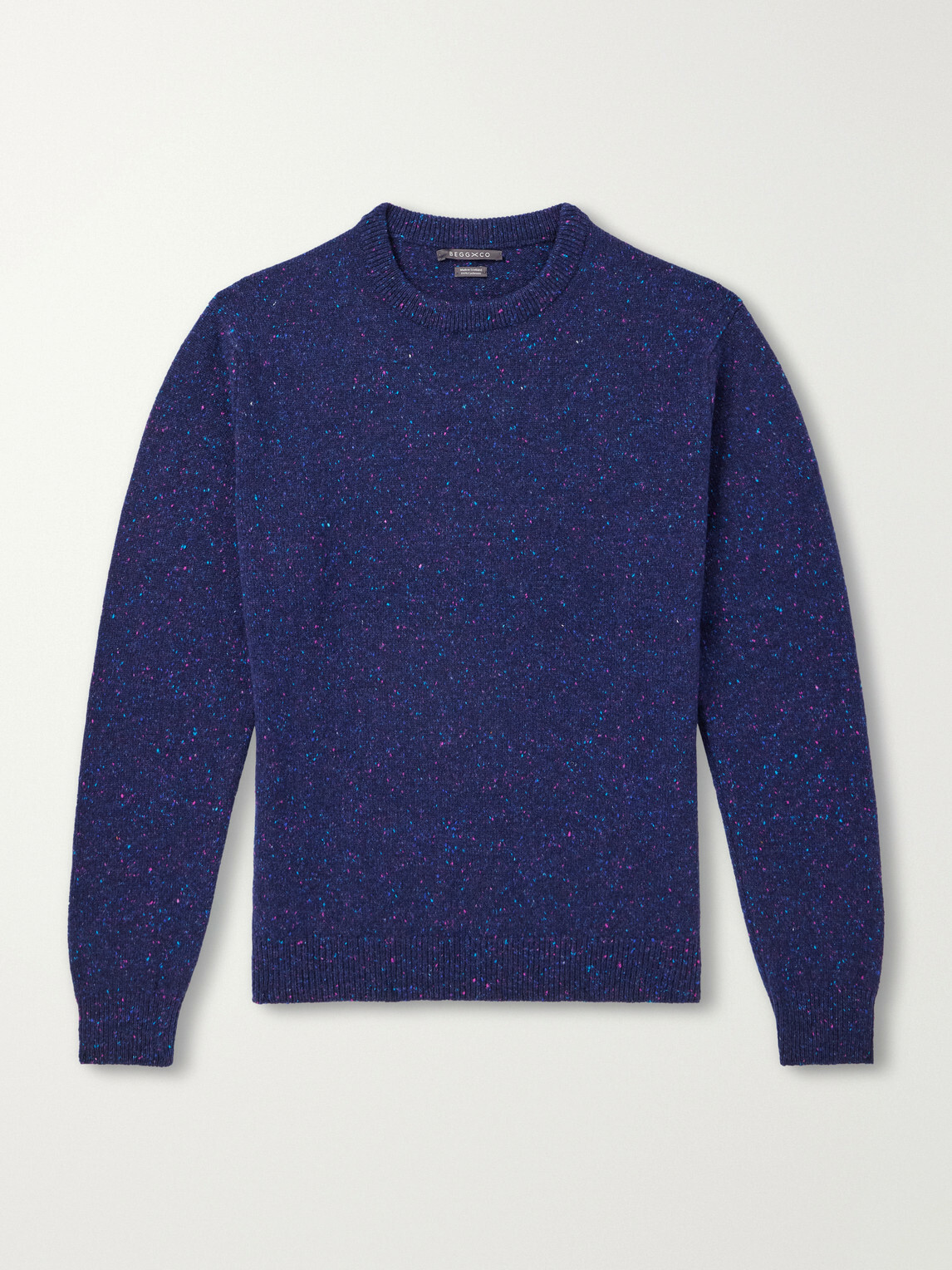Begg & Co - Brennan Cashmere Sweater - Blue
