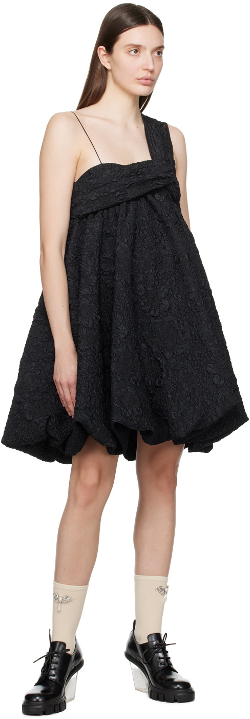 Cecilie Bahnsen Black Victoria Minidress