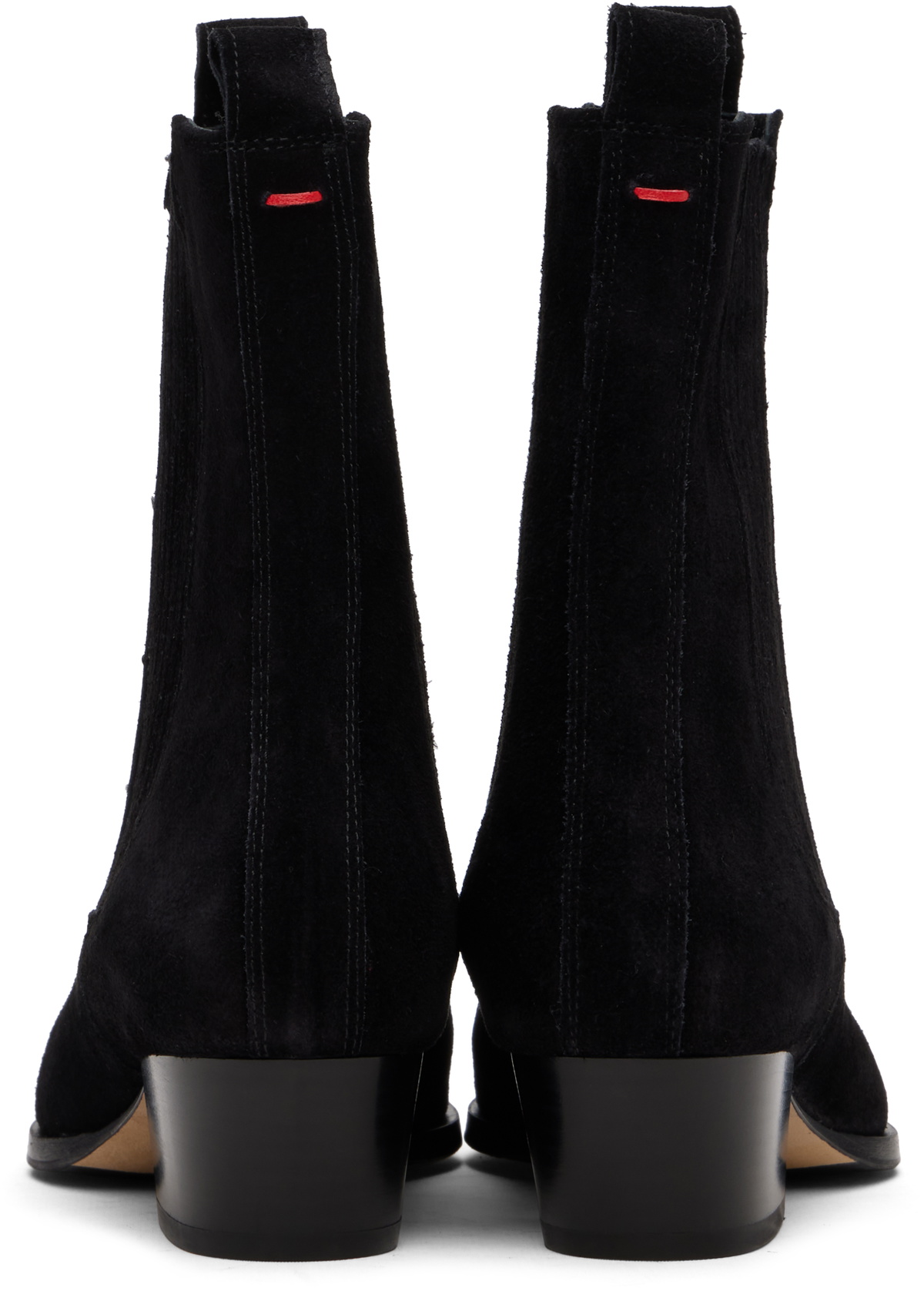Aeyde Black Agata Chelsea Boots