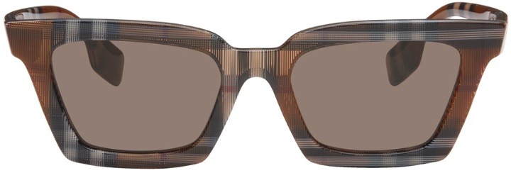 Photo: Burberry Brown Rectangular Sunglasses
