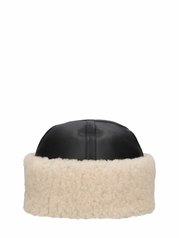 Photo: TOTEME - Shearling Winter Hat