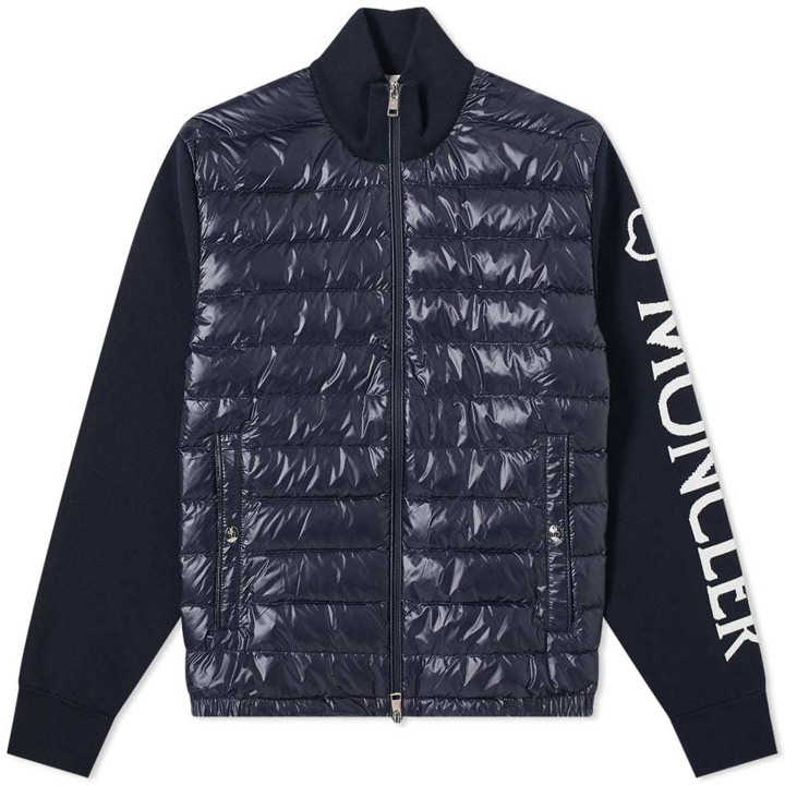 Photo: Moncler Down Fronted Knit Jacket