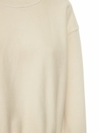LES TIEN Cropped Cotton Sweatshirt