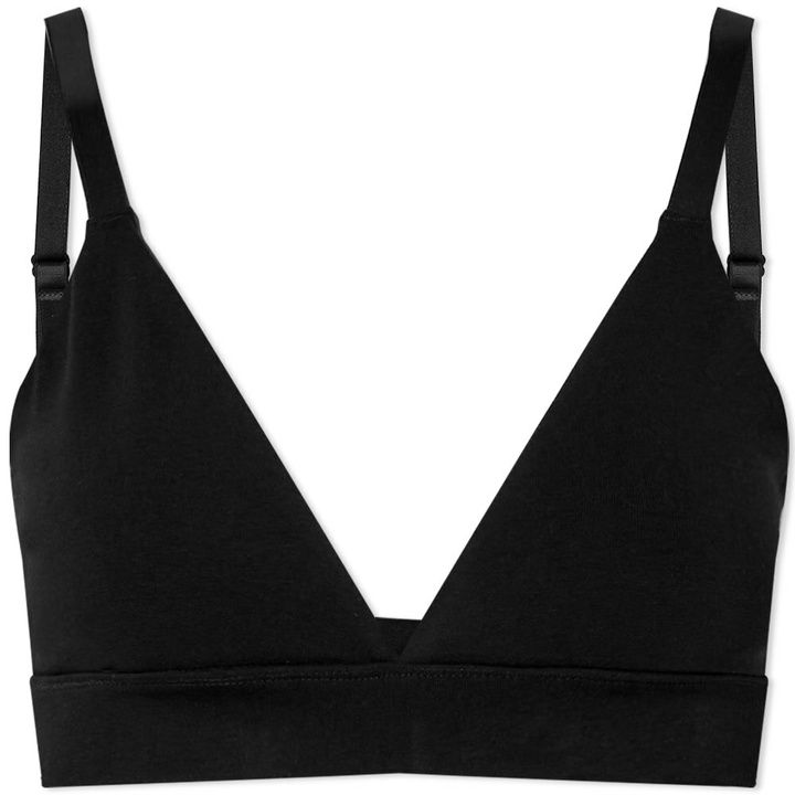 Photo: Organic Basics Women's Organic Triangle Bra in Black