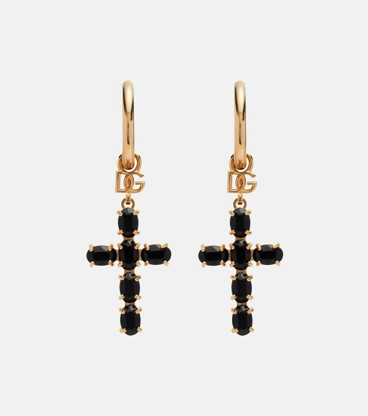 Dolce&Gabbana Crystal-embellished drop earrings