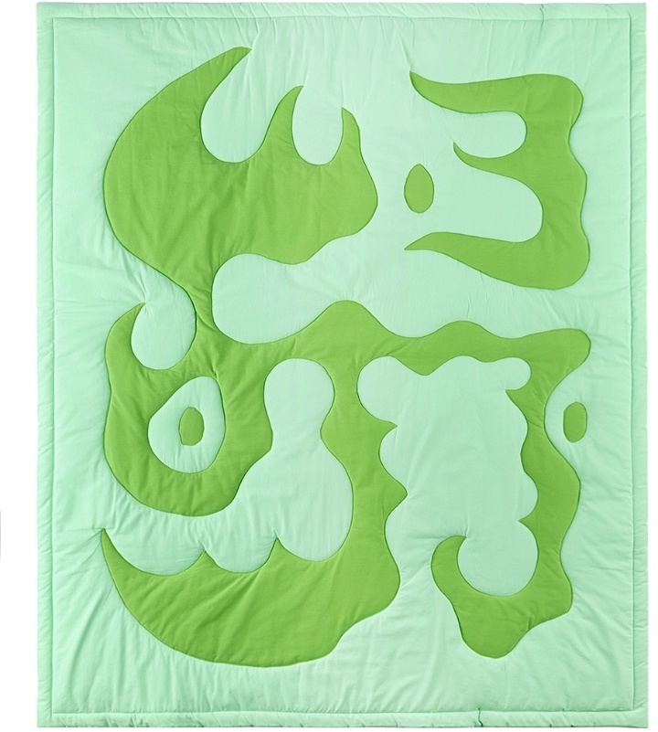 Photo: Claire Duport Green Large Form I Blanket
