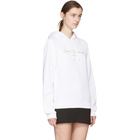 Opening Ceremony White Original Script Hoodie