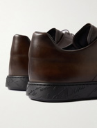 Berluti - Leather Sneakers - Brown