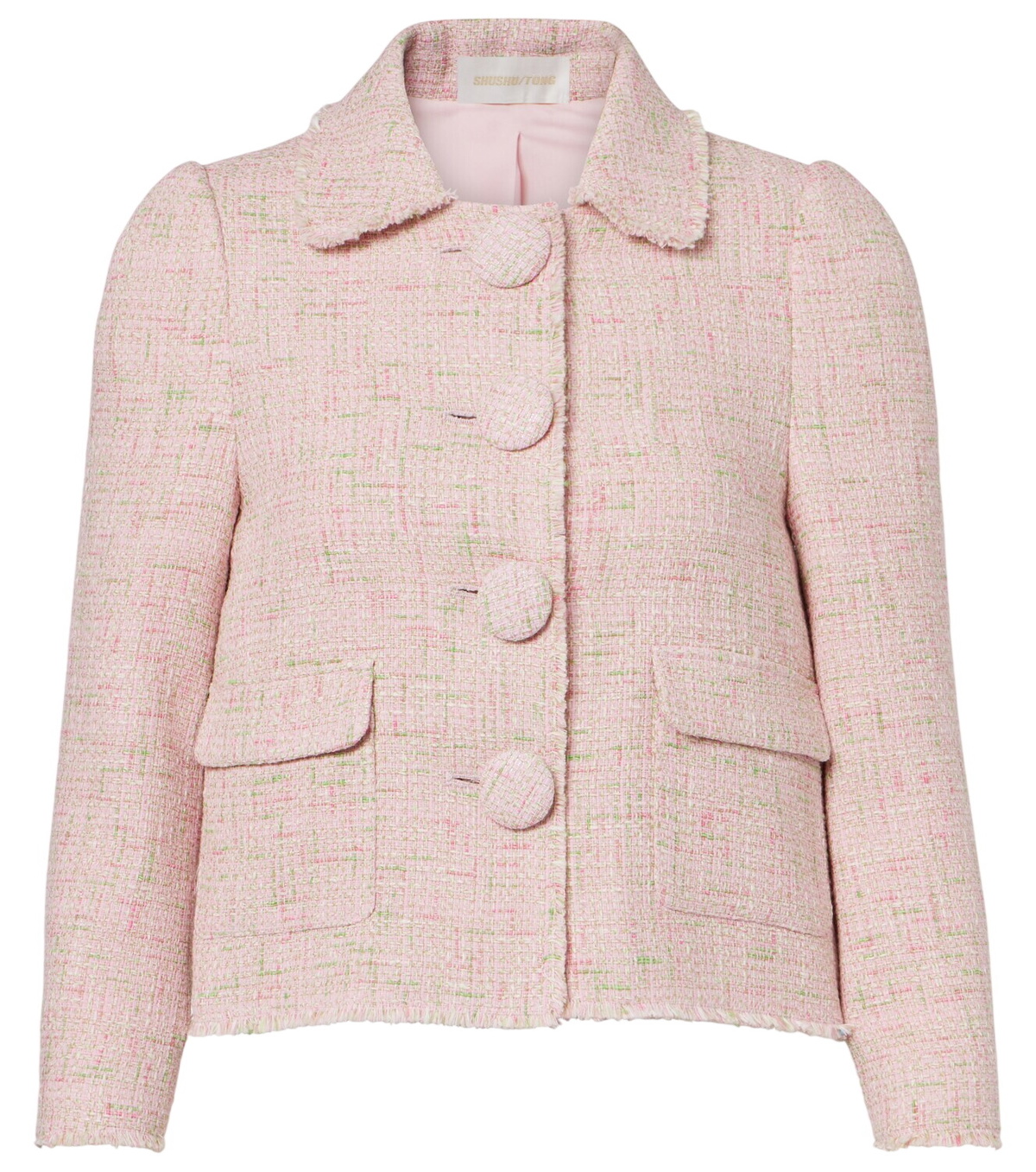ジャケット・アウター SHUSHU/TONG bow crystal suit jackect Shushu/Tong Bow Suit Jacket - Black | Garmentory