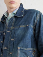 RRL - Embellished Denim Jacket - Blue