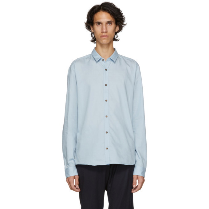 Photo: Hugo Blue Poplin Slim Shirt