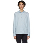 Hugo Blue Poplin Slim Shirt