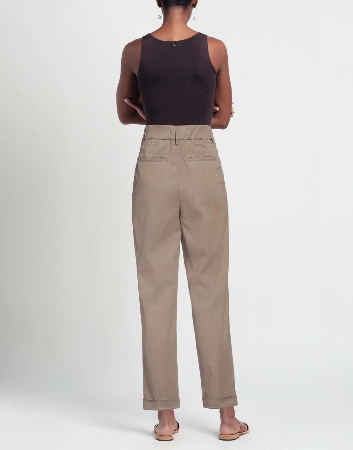 Peserico Womens Pants Khaki